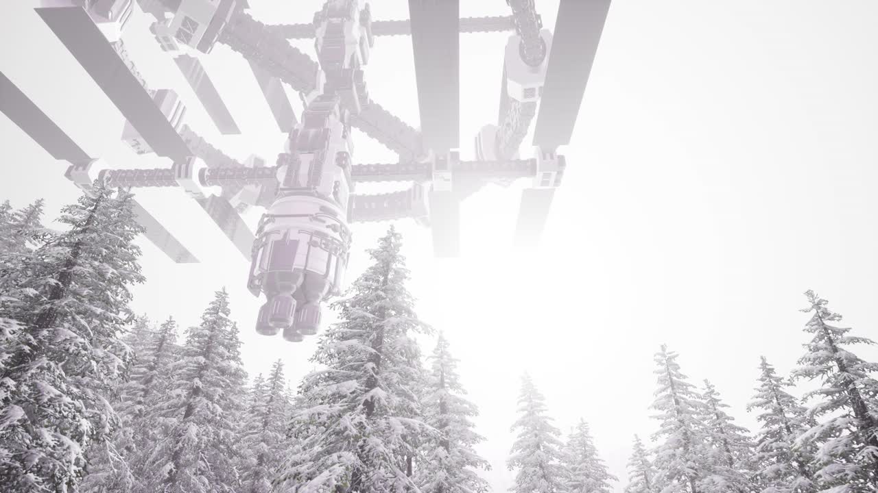 ovni alienígena en la tierra