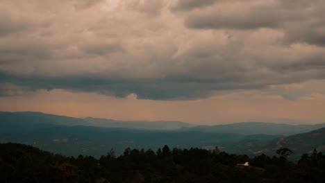 Timelapse-De-Las-Tierras-Altas-De-Guatemala,-En-Un-Estado-Llamado-Huehuetenango