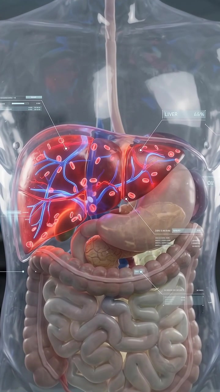 Advanced Medical Visualization of Human Liver Anatomy