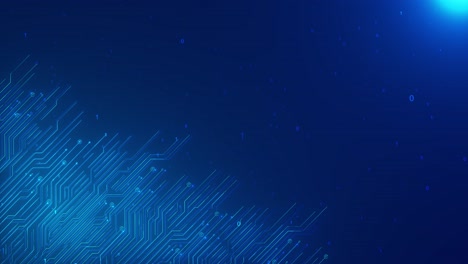 abstract circuit board design
