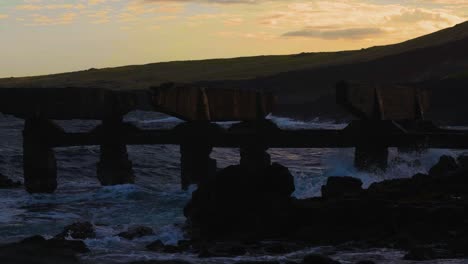 Muelle-Abandonado-En-Hawai