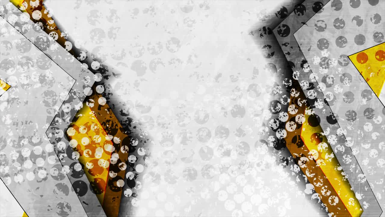 fondo de movimiento de tecnología abstracta grunge con formas geométricas 3d