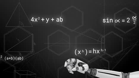 Animation-Der-Wissenschaftlichen-Datenverarbeitung-Auf-Dunklem-Hintergrund