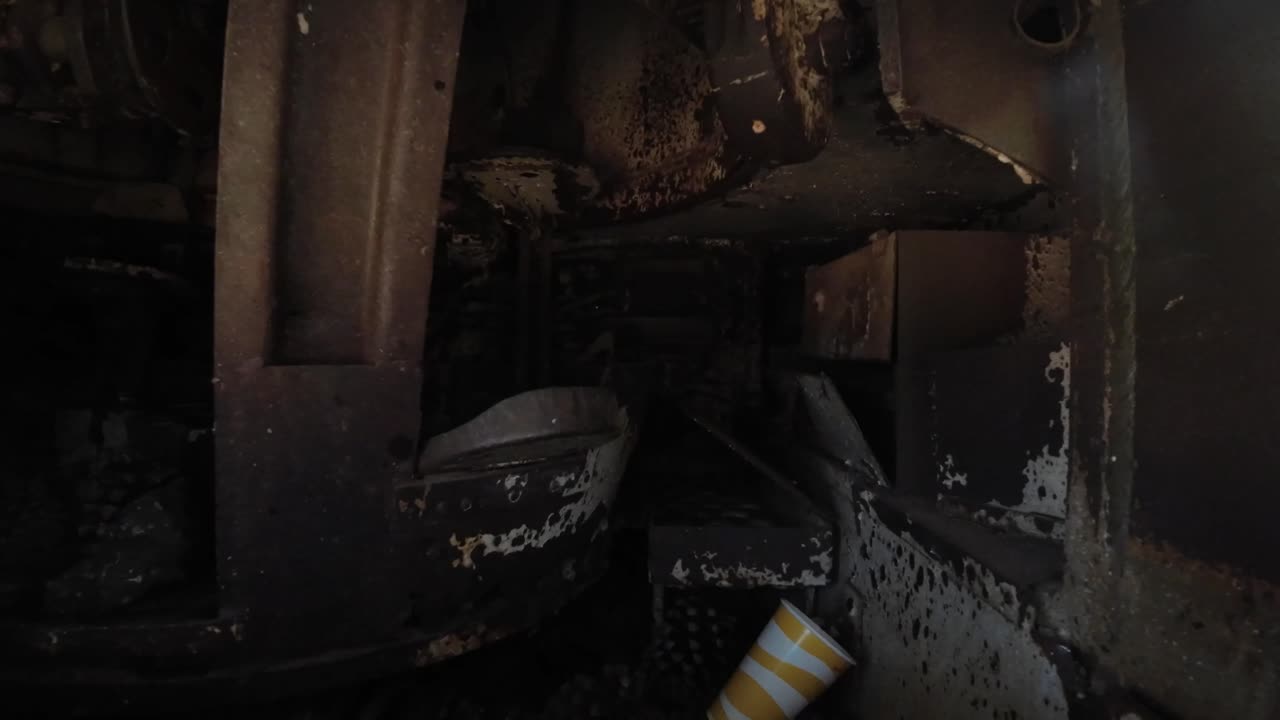 guerra mundial 2 punto de vista del tanque desde adentro y retroceder