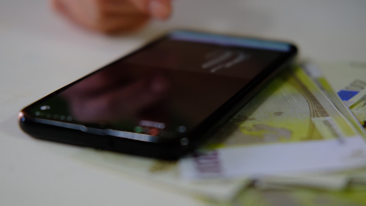 un trato en el teléfono inteligente