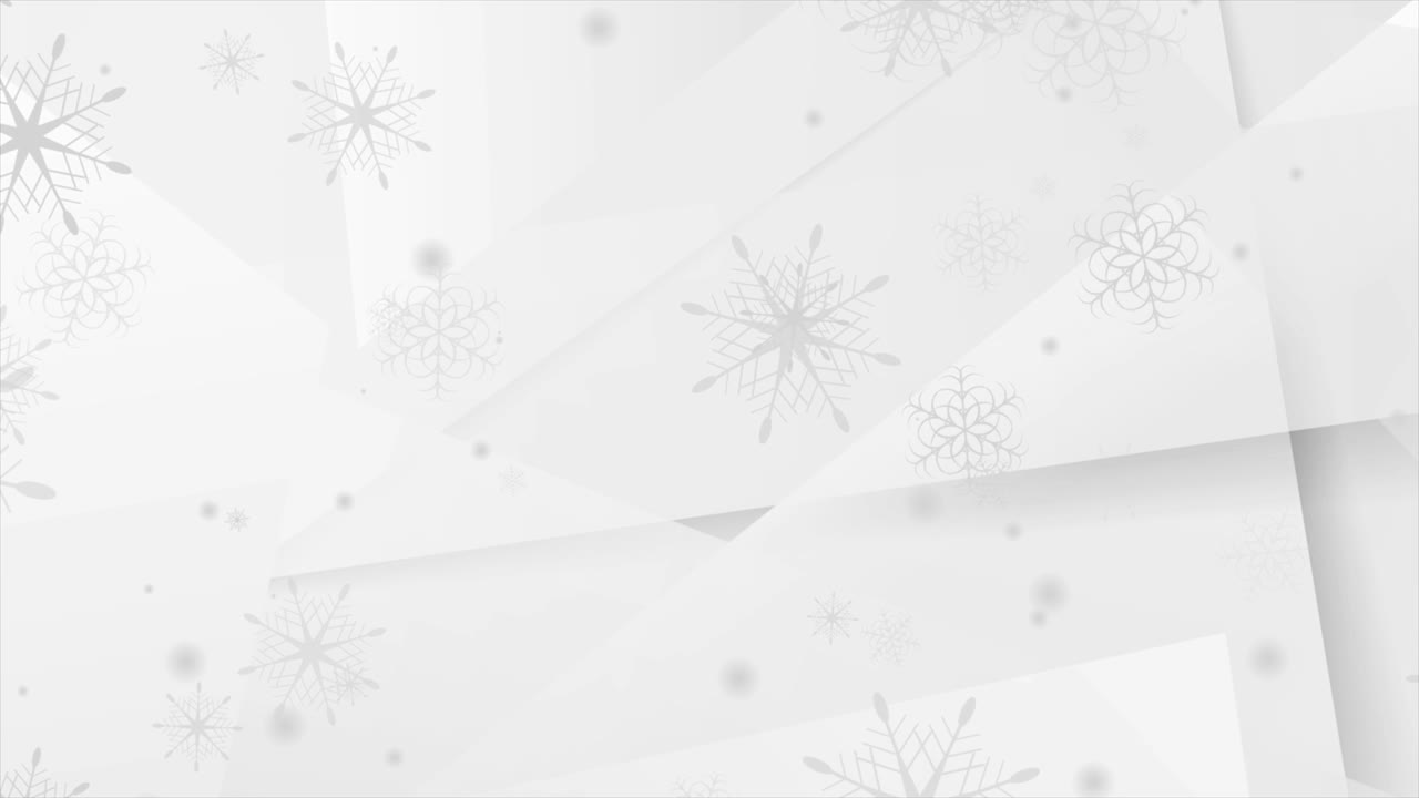 Fondo de movimiento geométrico navideño invernal de baja poli