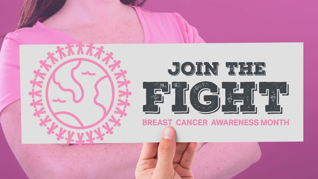 백인 여성에 대한 유방암 인식 텍스트의 애니메이션