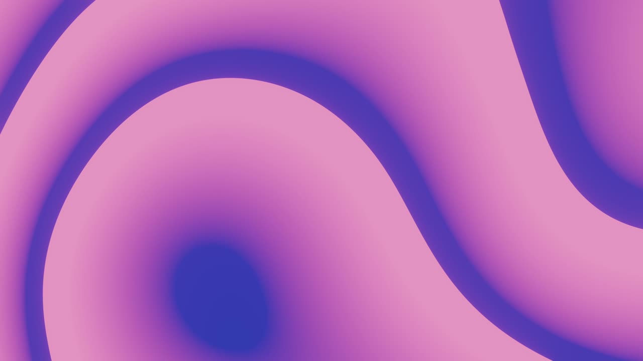 Loop motion Abstract colorful background in the form of various patterns and shapes of lines and spots. Colors Trend 2020 3D rendering. Good lining for banner or post.