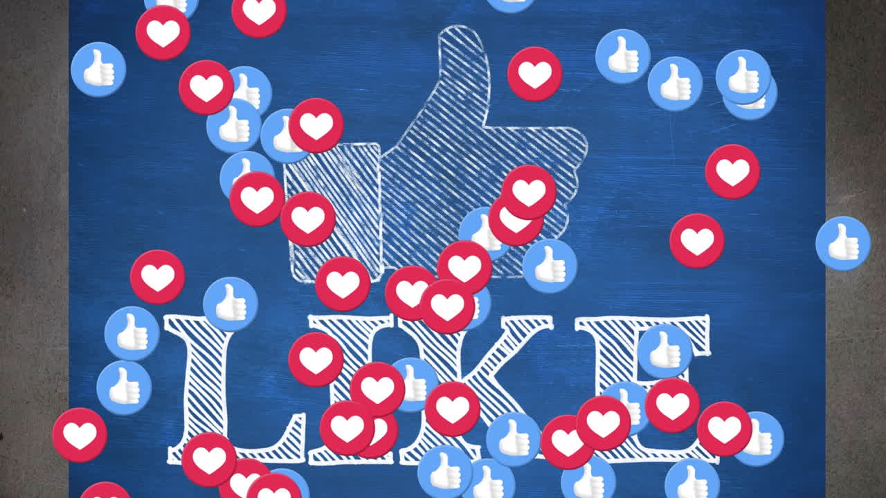 텍스트와 같은 미디어 아이콘의 애니메이션