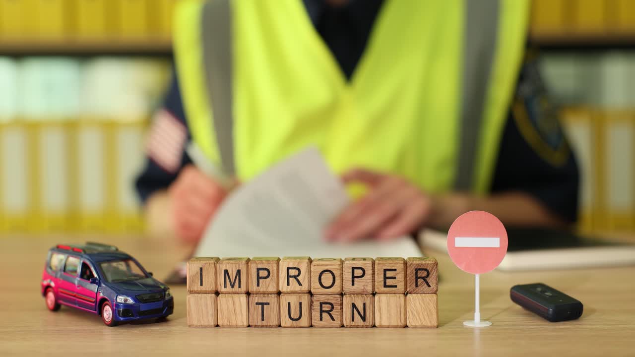 Improper Turn Traffic Violation