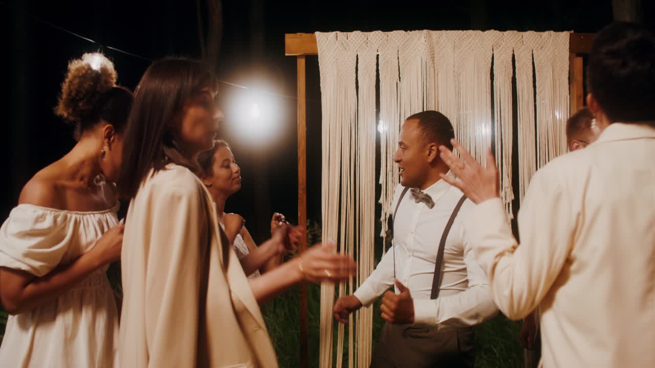 Night Party in the Woods