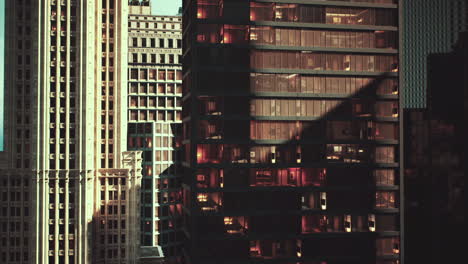modern skyscrapers in a cityscape