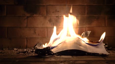 bonfire glow: man's hands finding warmth