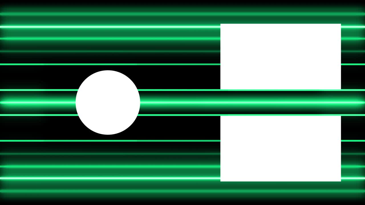 patrón de signo de neón tarjeta de finalización pantalla de finalización gráficos de movimiento