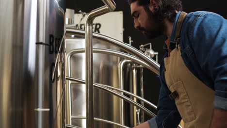 Man-working-at-brewery