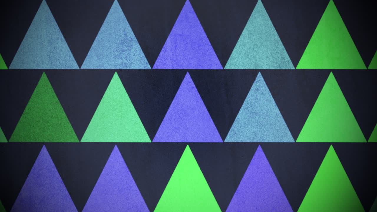 patrón de triángulos de colores de movimiento 7