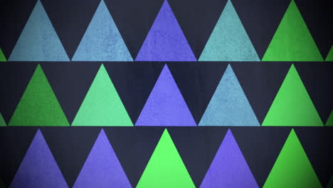 patrón de triángulos de colores de movimiento 7