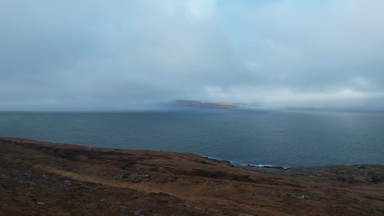 Ireland Epic Locations shower at sea Bantry bay West Cork winter afternoon
