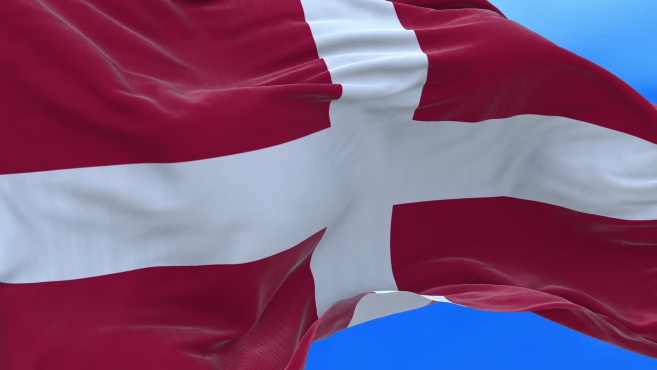 el bucle sin costuras de la orden de la bandera de malta.