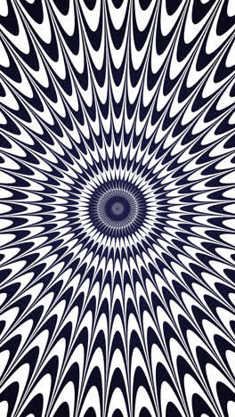 gráfico de movimiento de fondo de ilusión óptica realista