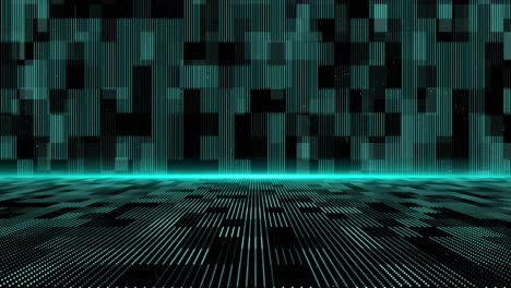 digital hud grid cyber space data network connections transfer hi speed internet future technology