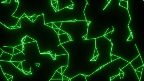 arcos eléctricos neón relámpago retro futuro vr voltaje brillo vector tron bucle 4k