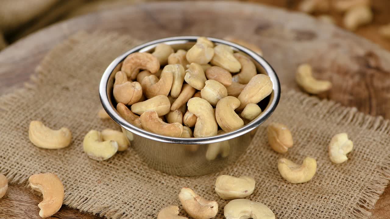 вращающиеся орехи кешью (беспроводная петля 4k)