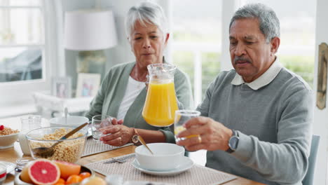 Breakfast,-happy-and-morning-with-old-couple