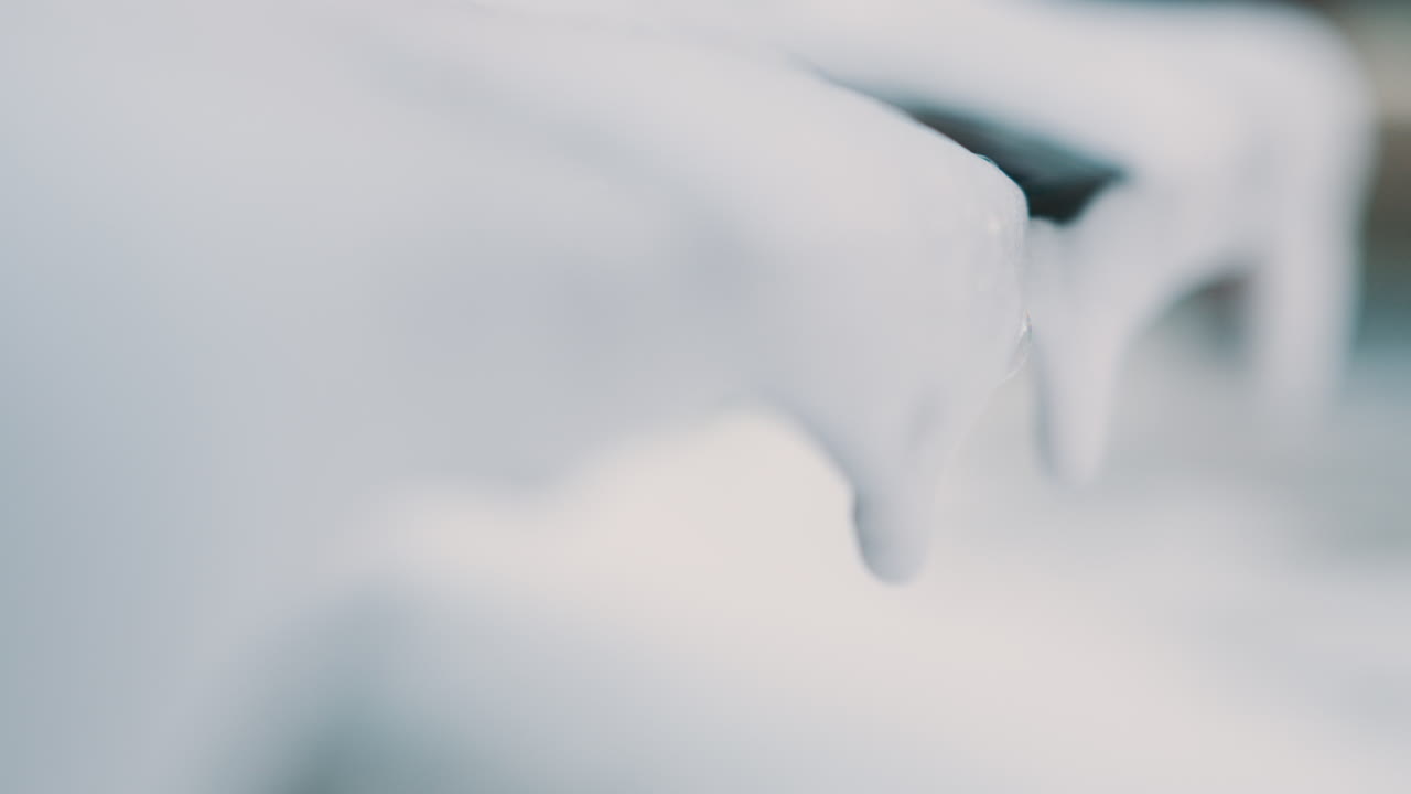 Dripping Car Wash Foam