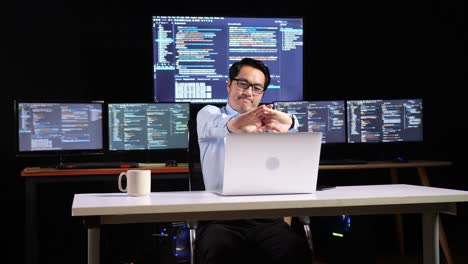 programador en el trabajo