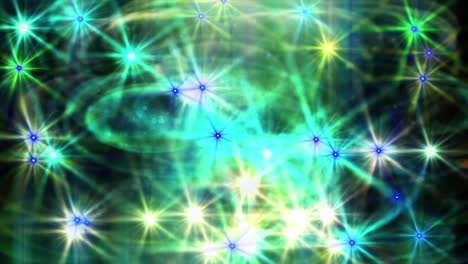 flashing lights flare bursts