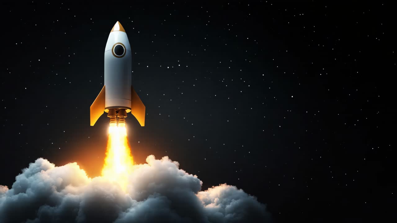 Rocket Launch into Space