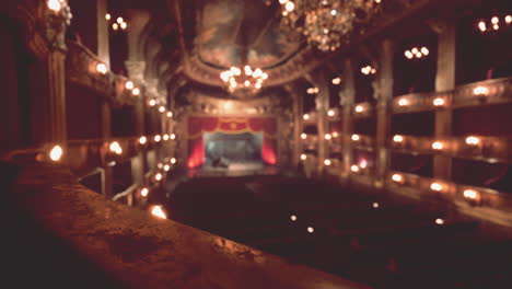 a grand and elegant theater interior