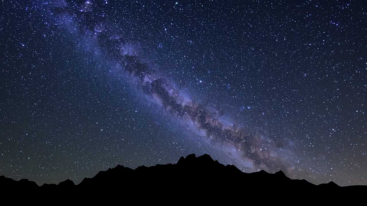 산들을 가로지르는 우유의 길