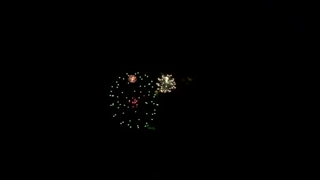 fourth of july fireworks in slow motion boulder, colorado