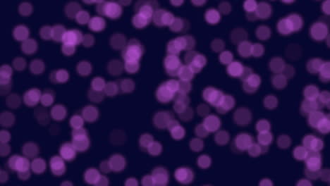 círculos púrpuras en un fondo oscuro