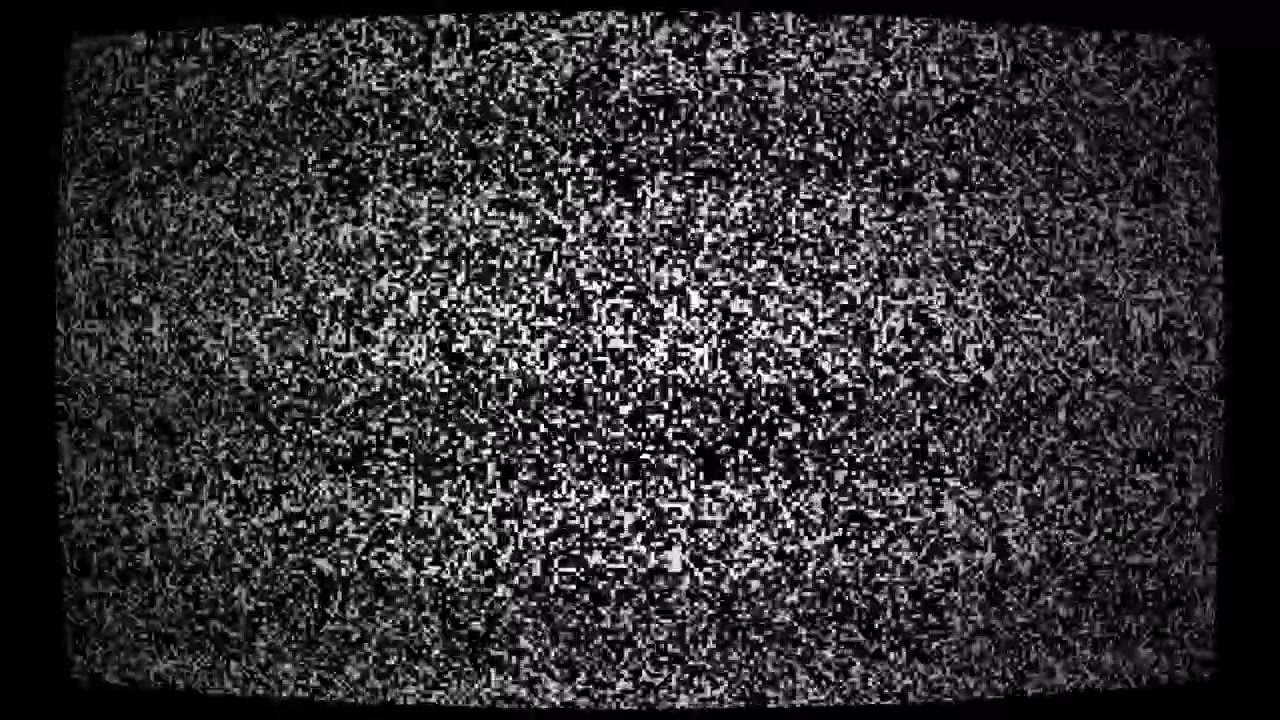 Analog Television Static Noise and Signal Interference