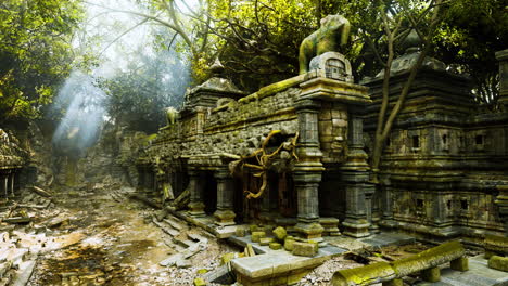 lost temple in the jungle: an ancient civilization's forgotten ruins