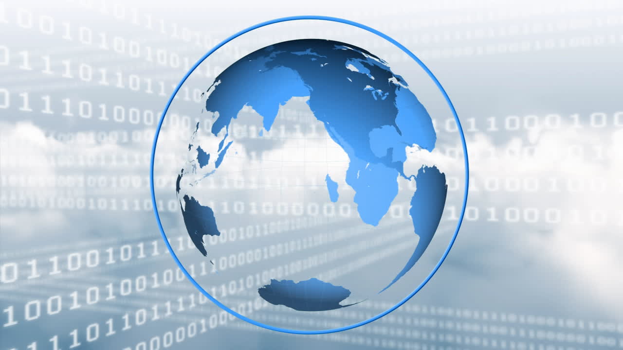 바이너리 코드 를 가진 지구