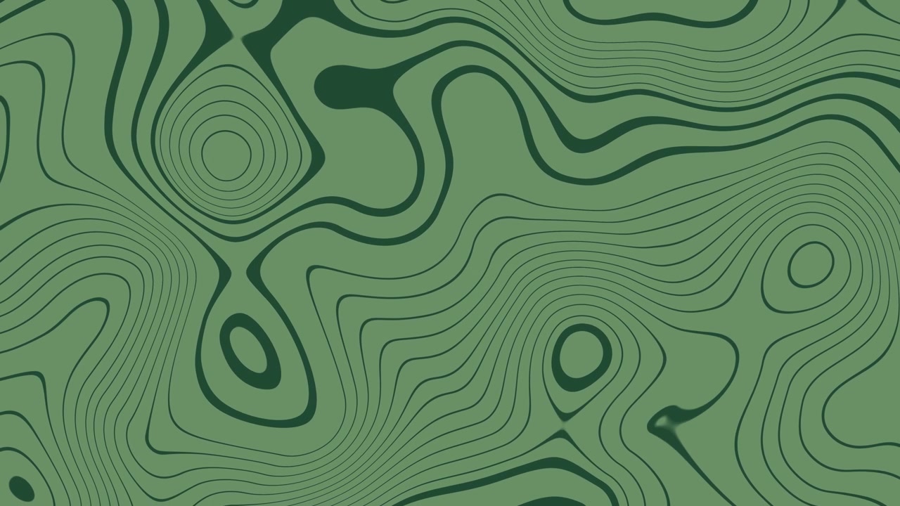 Sfondo pieno di linee animate con movimento ondulatorio, After Effect