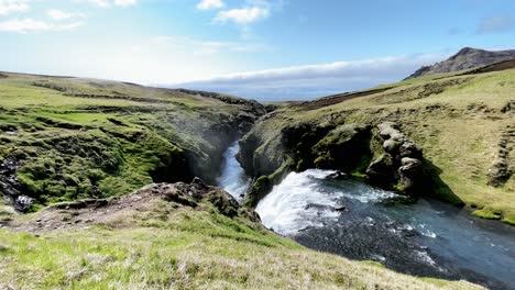 islandia - explorando el magnífico río skoga de islandia: un paraíso para los excursionistas