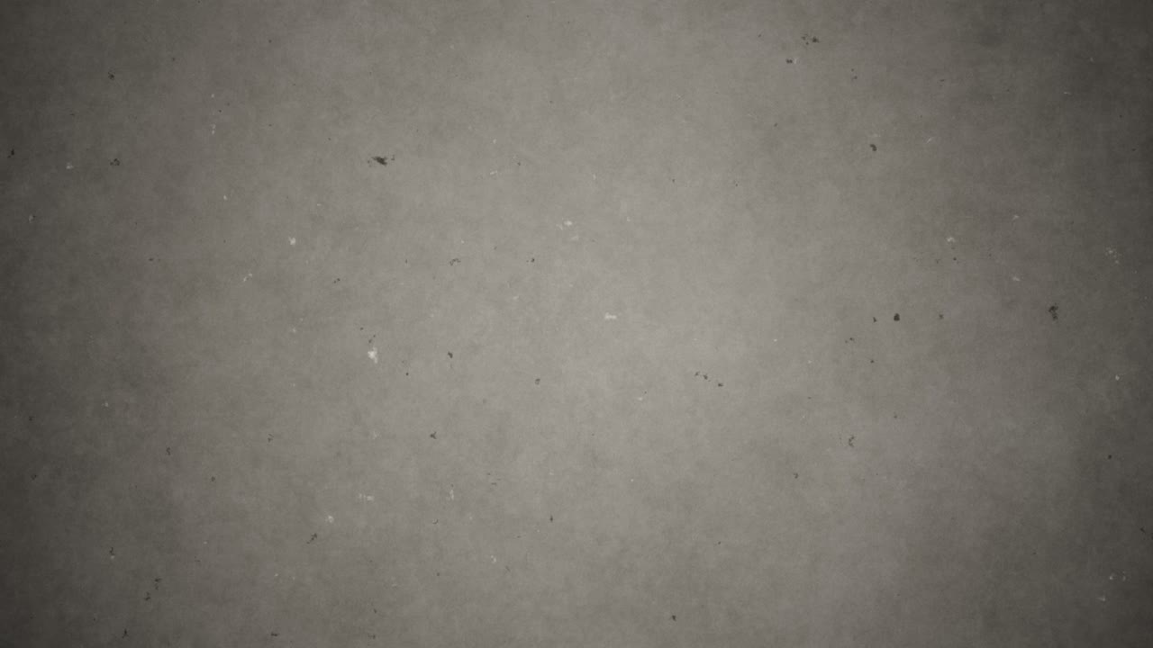 Flickering vintage animation background or overlay with dust noise scratches and an old antique paper texture for creative historical or grunge design