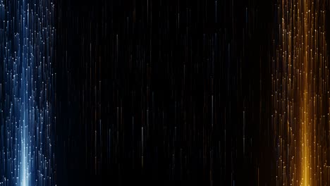 particles blue orange event game trailer titles cinematic concert stage background loop