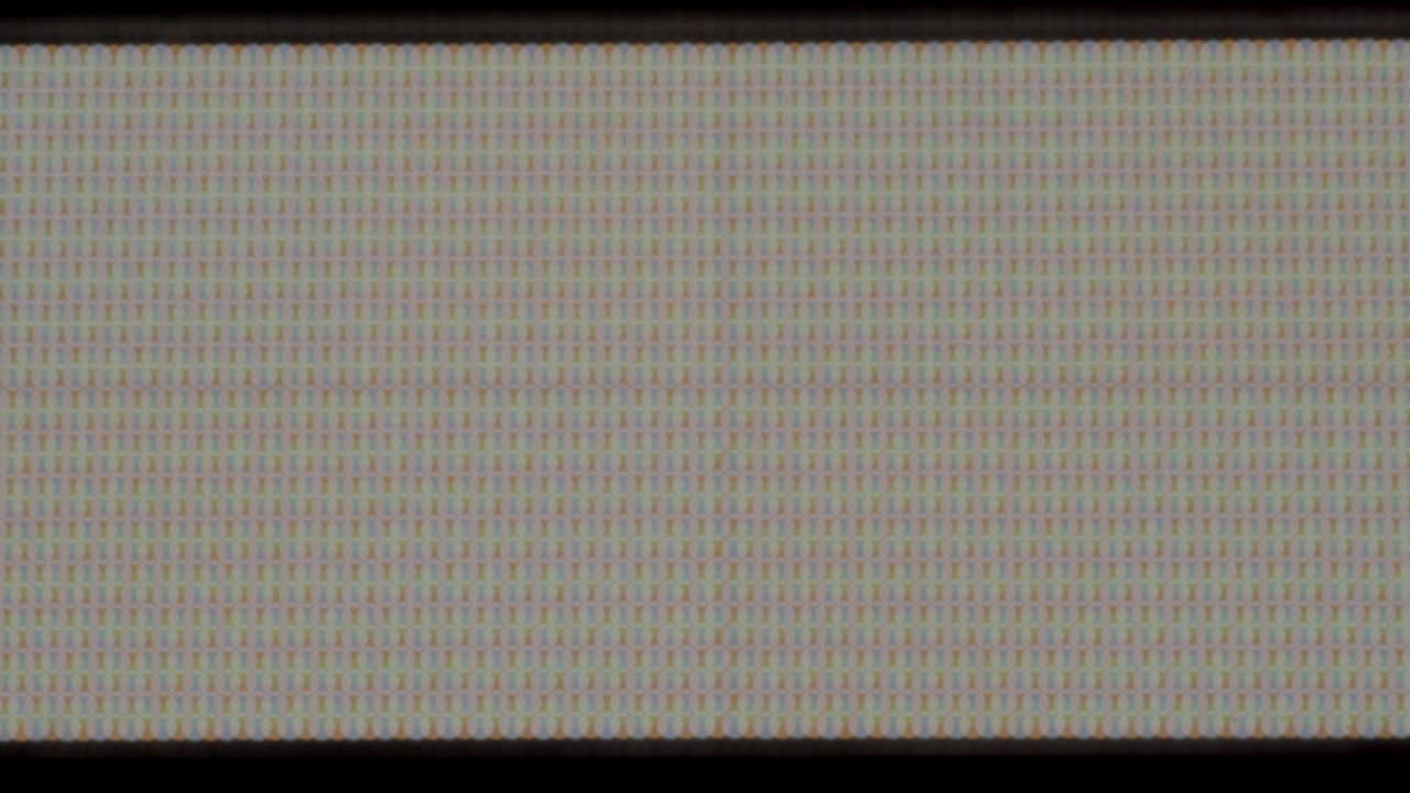 close up de las bombillas de panel de luz rgb que parpadean