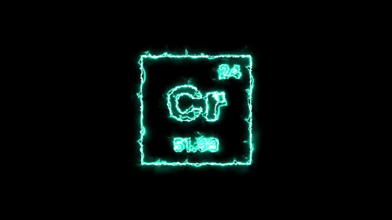 Chromium element symbol