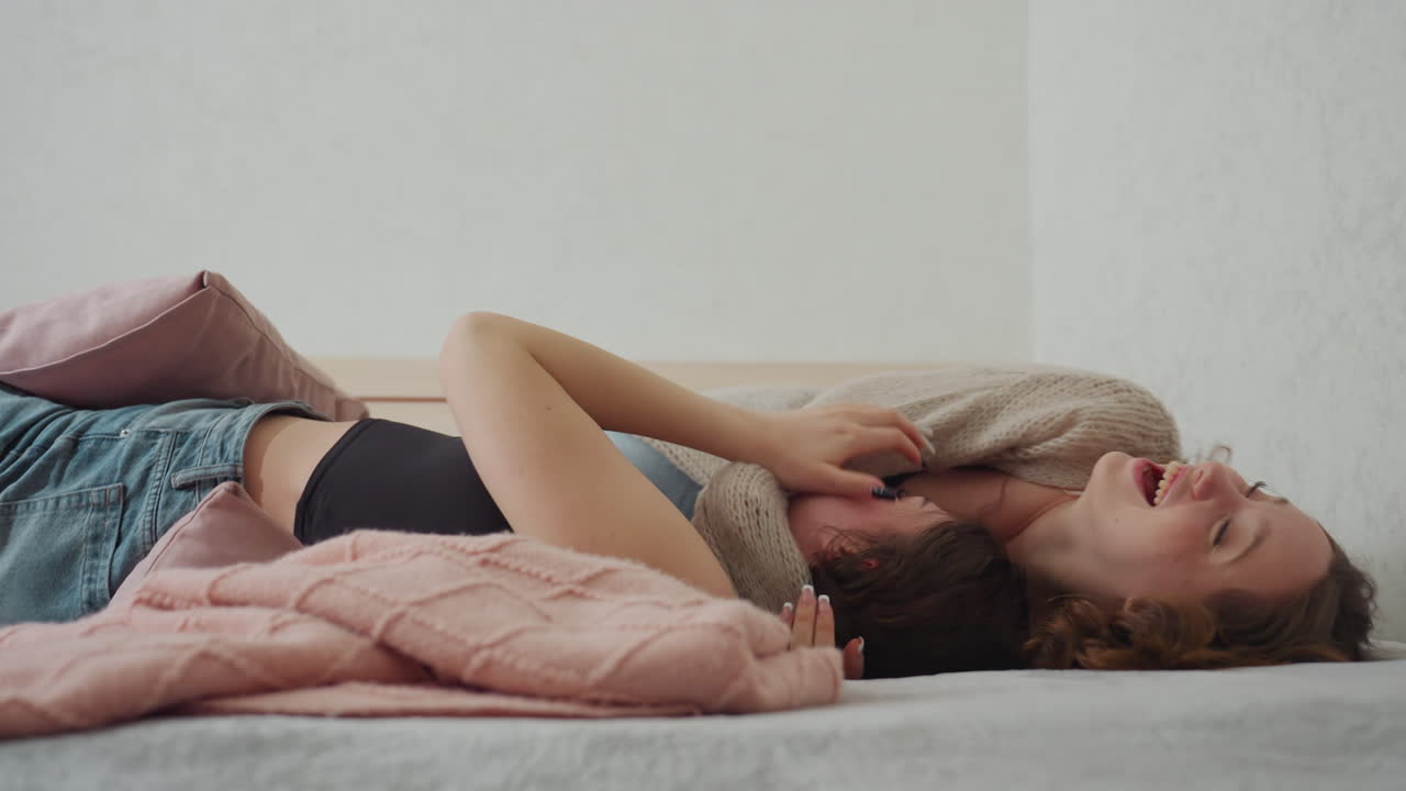 Women Collectively Embrace Happiness And Shared Moments Of Joyfulness, Female Companions Come Together Peacefully To Enjoy Mutual Happiness And Express Their Collective Joyfulness