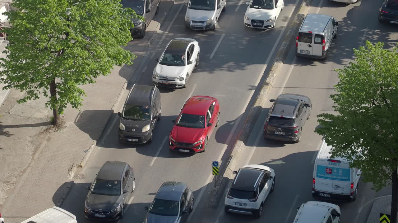 Traffic on the street