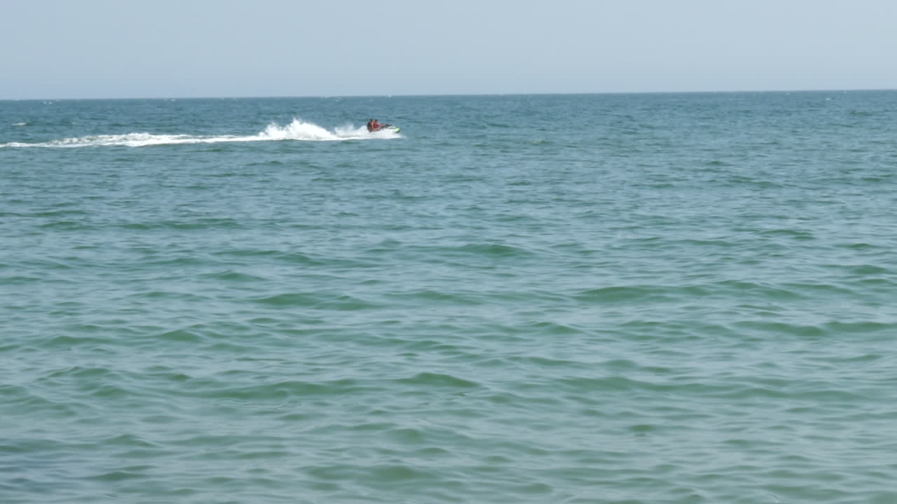 Two people on the jetski