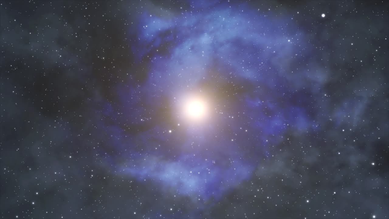 niebla que se produce en el espacio oscuro, el universo