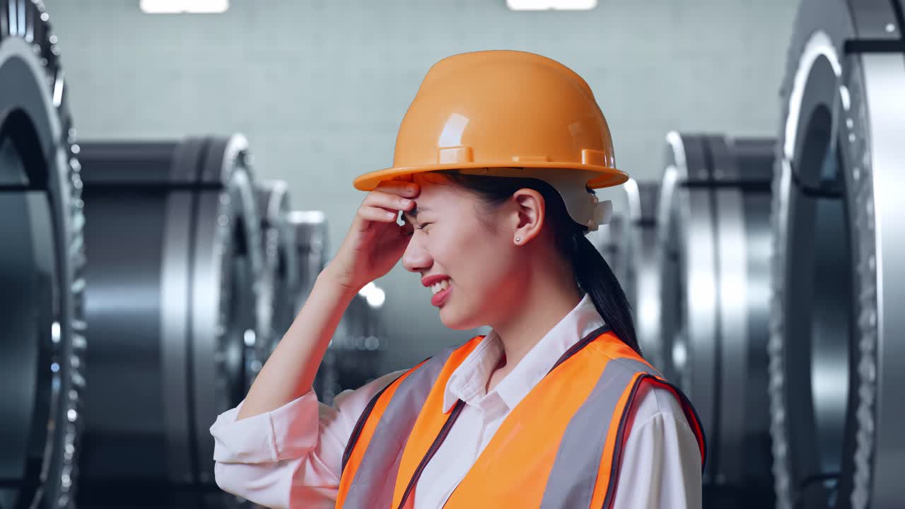 산업 환경에서 스트레스를 받는 엔지니어